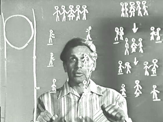 Рис.2. Г.С. Альтшуллер (кадр из документального фильма "Алгоритм изобретения")