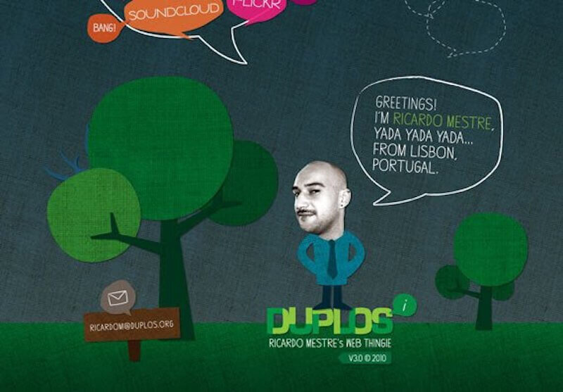 Duplos использует асимметричный макет, который работает очень хорошо.