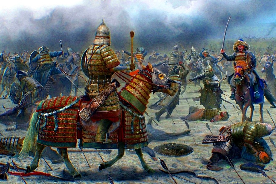 Золотая орда татаро монгольское иго. Татаро-монгольское иго Золотая Орда. Нашествие татаро монголов Золотая Орда. Войска хана Батыя.