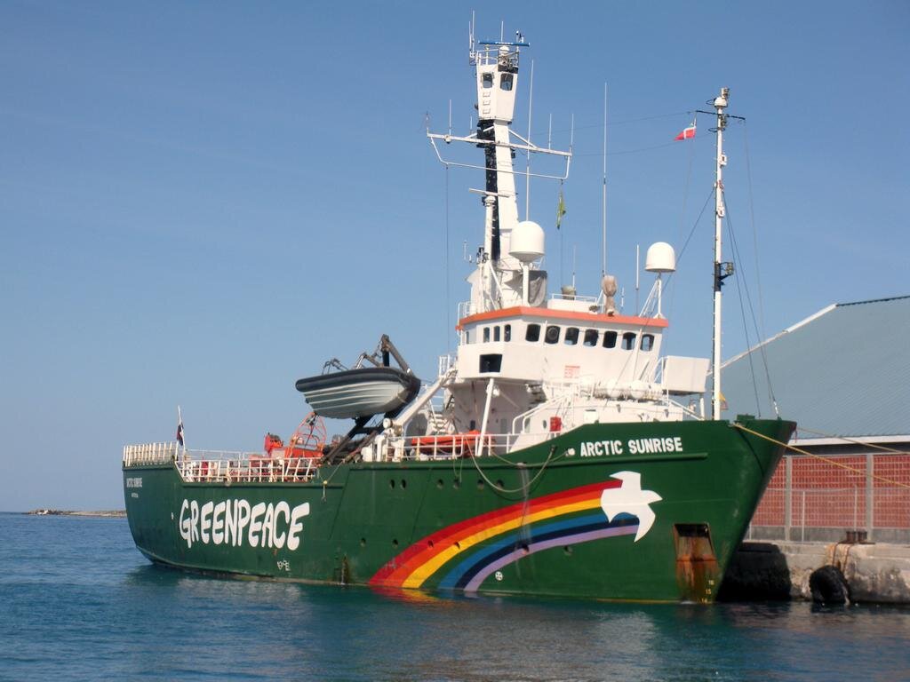 Судно Arctic Sunrise, принадлежащее Greenpeace  
Источник фото: commons.wikimedia.org
