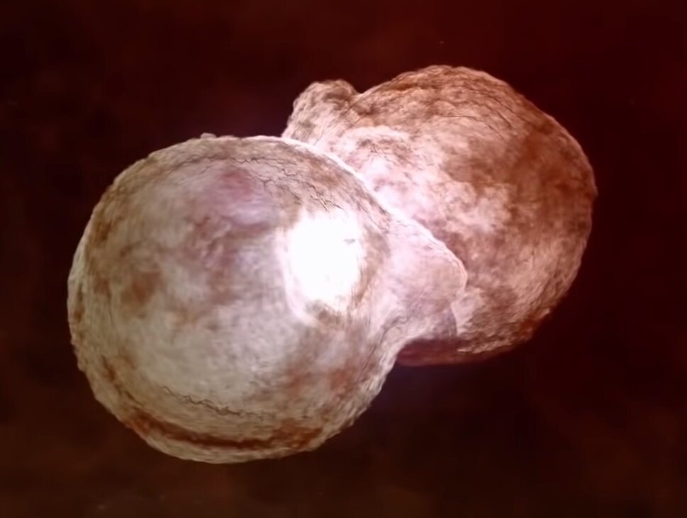 Туманность Гомункул, в центре туманности Эта Киля. Источник: youtube