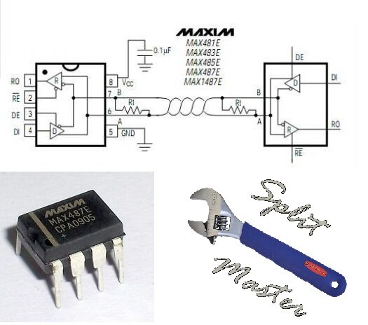 Max13487eesa схема подключения