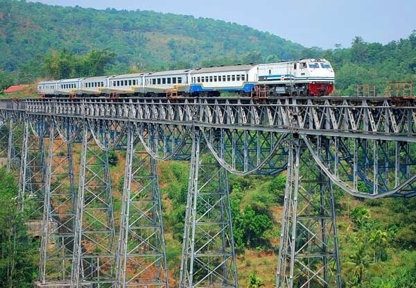 Argo Gede Train Railroad