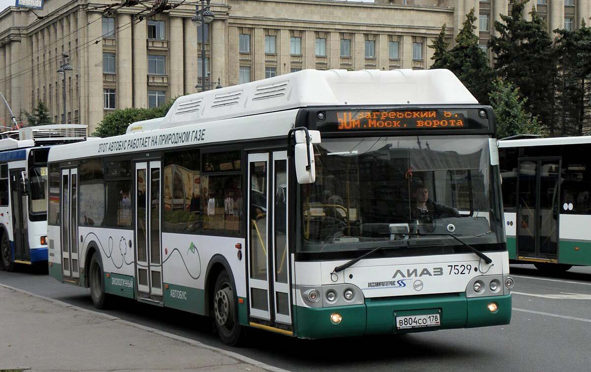 Автобусы на метане в Санкт-Петербурге