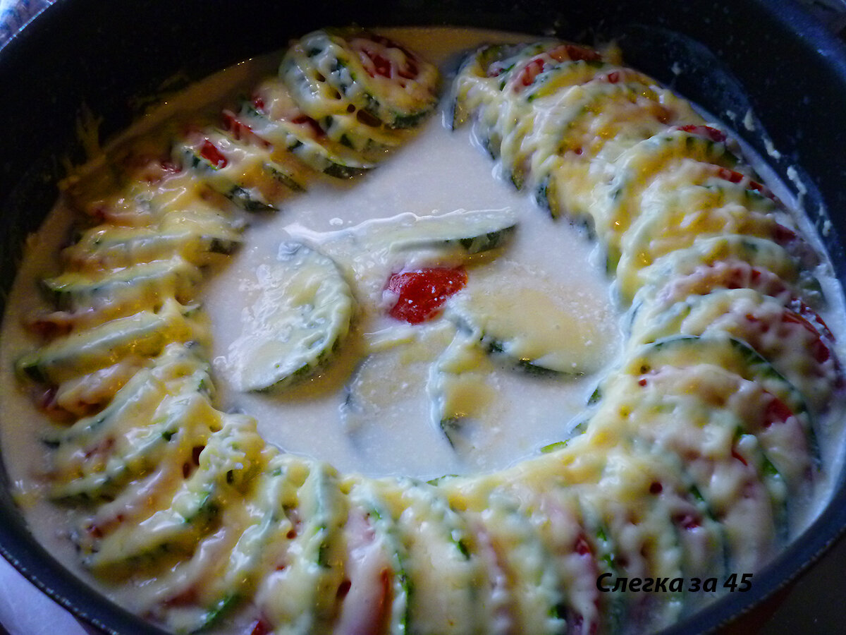 Фото автора (кабачки на сковороде)