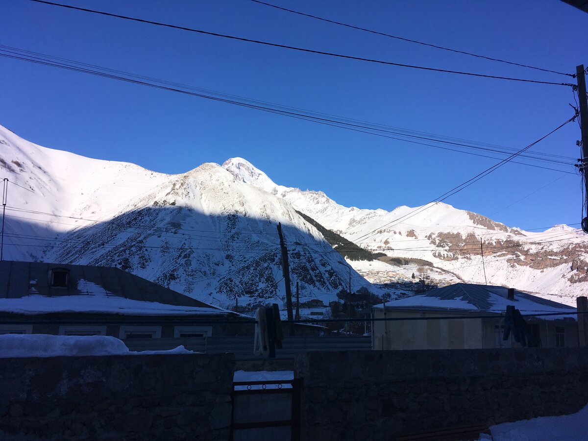 Казбек на рассвете