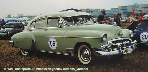 На фото автора канала: Chevrolet Styline DeLuxe Sport Sedan