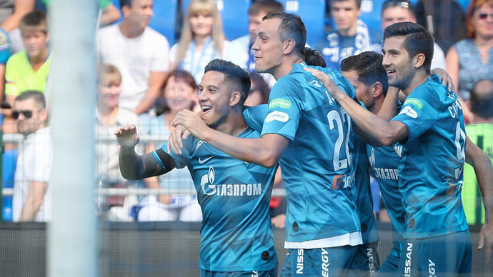 Дриусси в составе Зенита