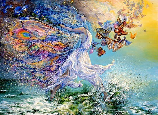 “Joie De Vivre” , “Радость Жизни” Жозефина Уолл (Josephine Wall) 