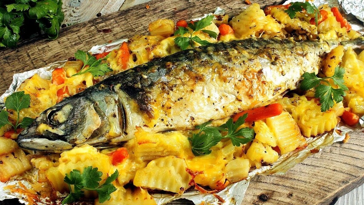 Рыба запеченная картинки