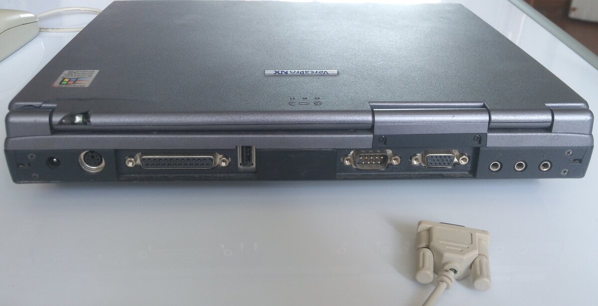 Разъемы сзади