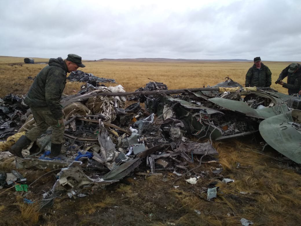 Разбившийся БМД. Фото из сети интернет