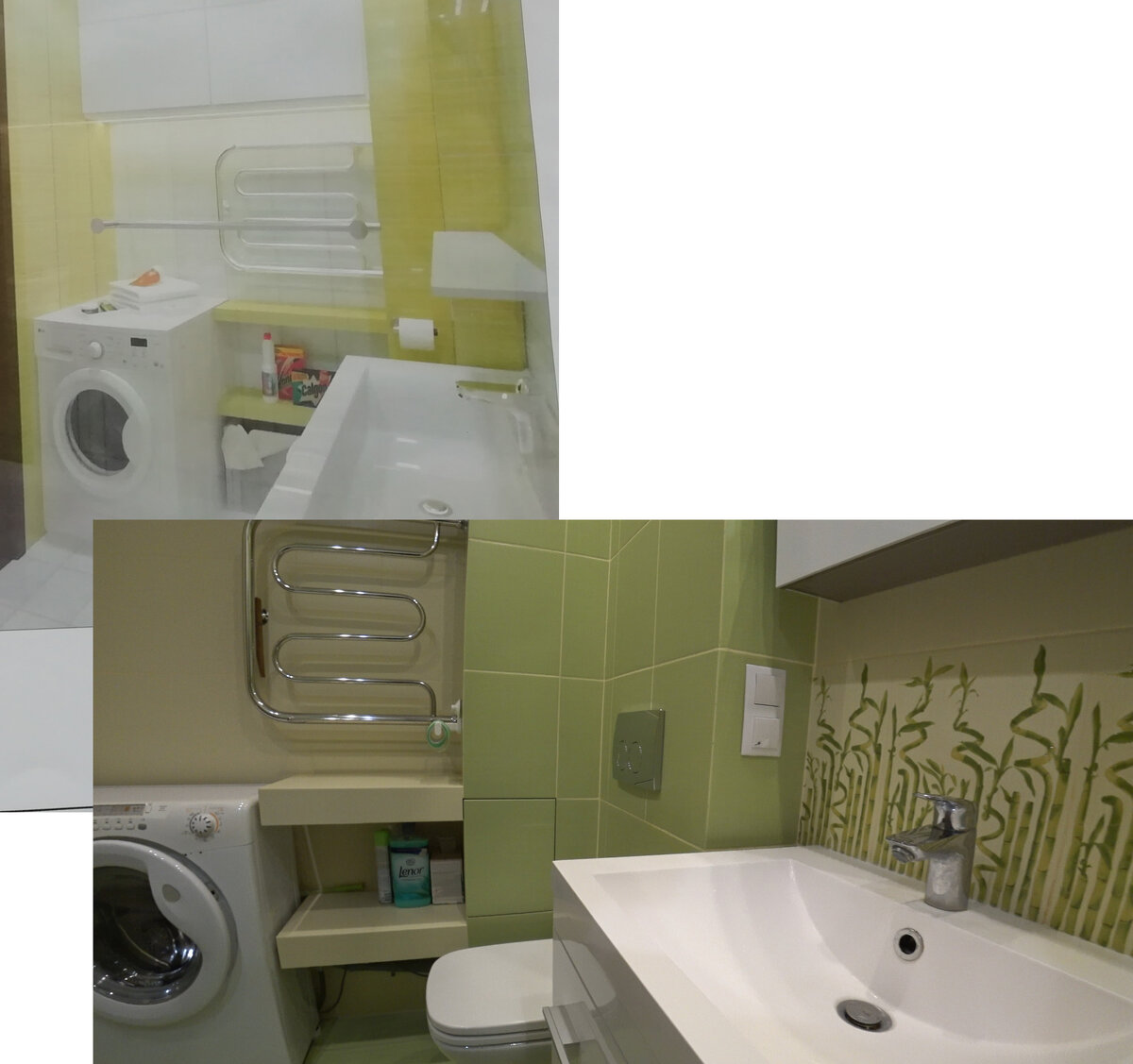 Дизайн проект в ванной и его воплощение