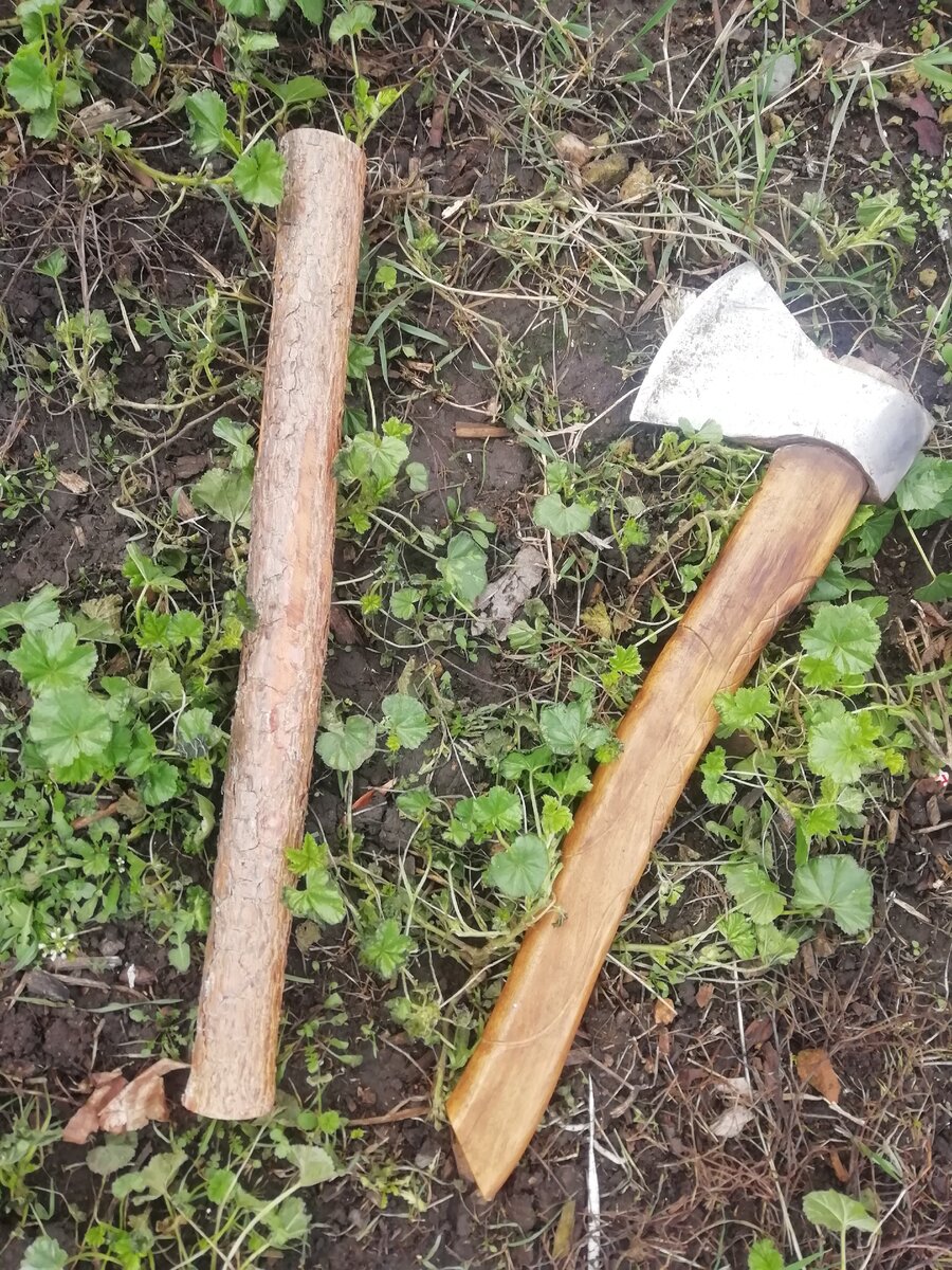 Ствол поделил на четыре вот таких равных части, получйлась длинна по 47см