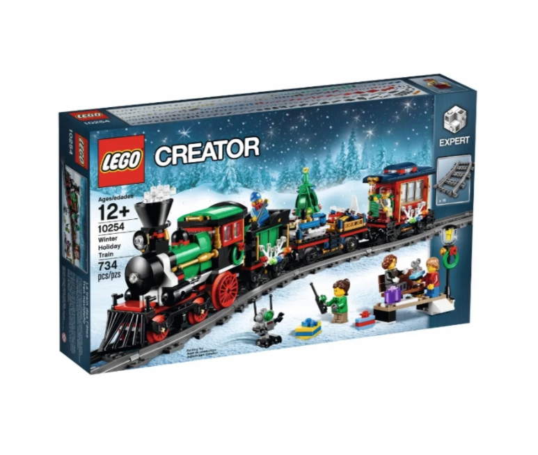 Набор Lego «Зимний праздничный поезд», 10490 руб.