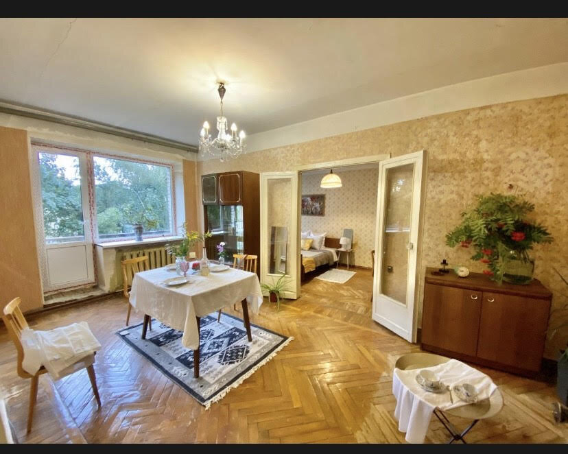 фото в сайте Циан, внимание к деталям: открытые двери - перспектива