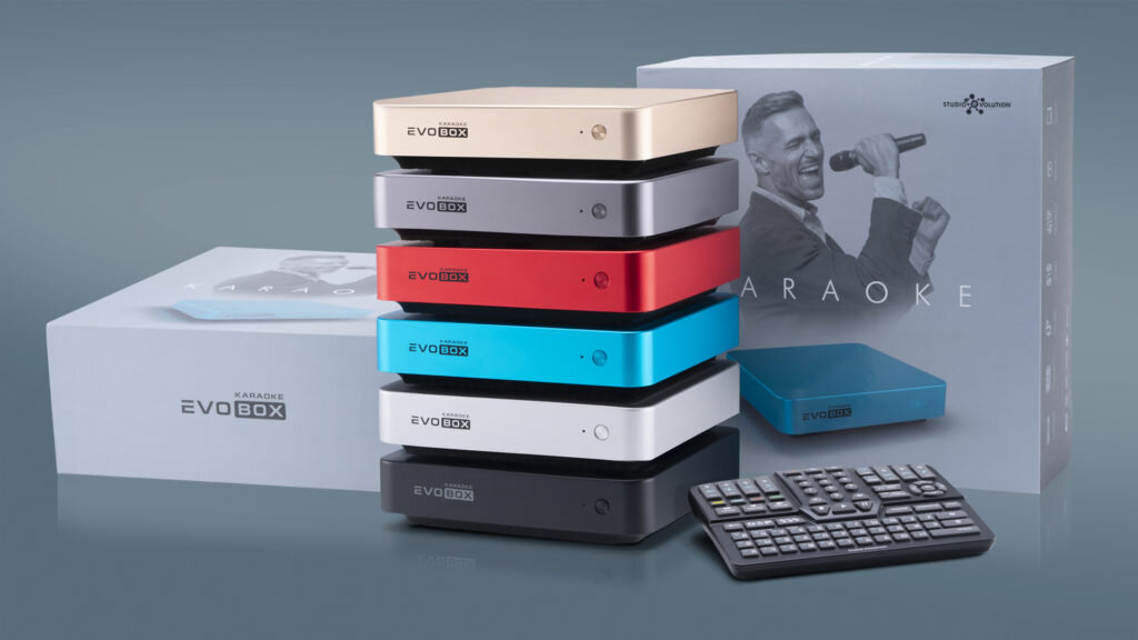 Цветовые решения караоке evobox
