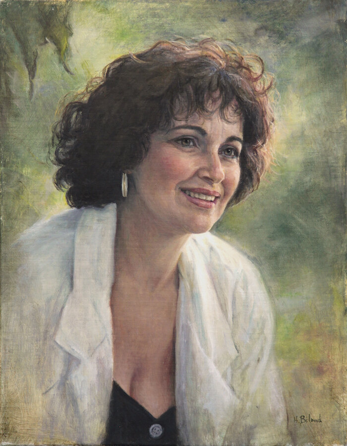 Хелена Беланд, «Лизетта», масло, лен