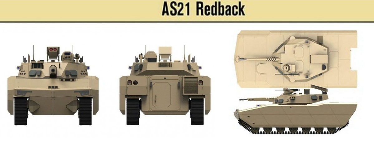 Боевая машина пехоты AS21 "Redback"