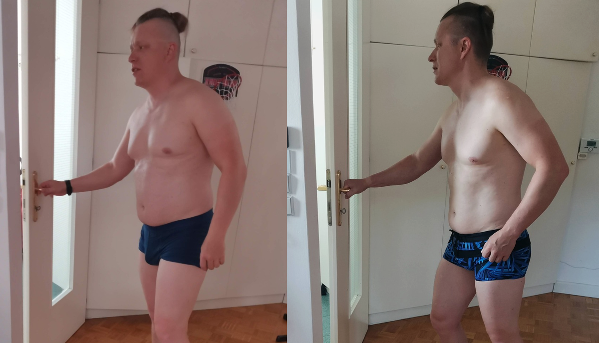 Реальная история эффективного похудения в 41 год. Помог отказ от вегетарианства.