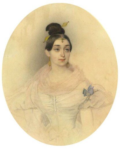 Анна Сергеевна Шереметева, первая жена графа Д.Н. Шереметева. 