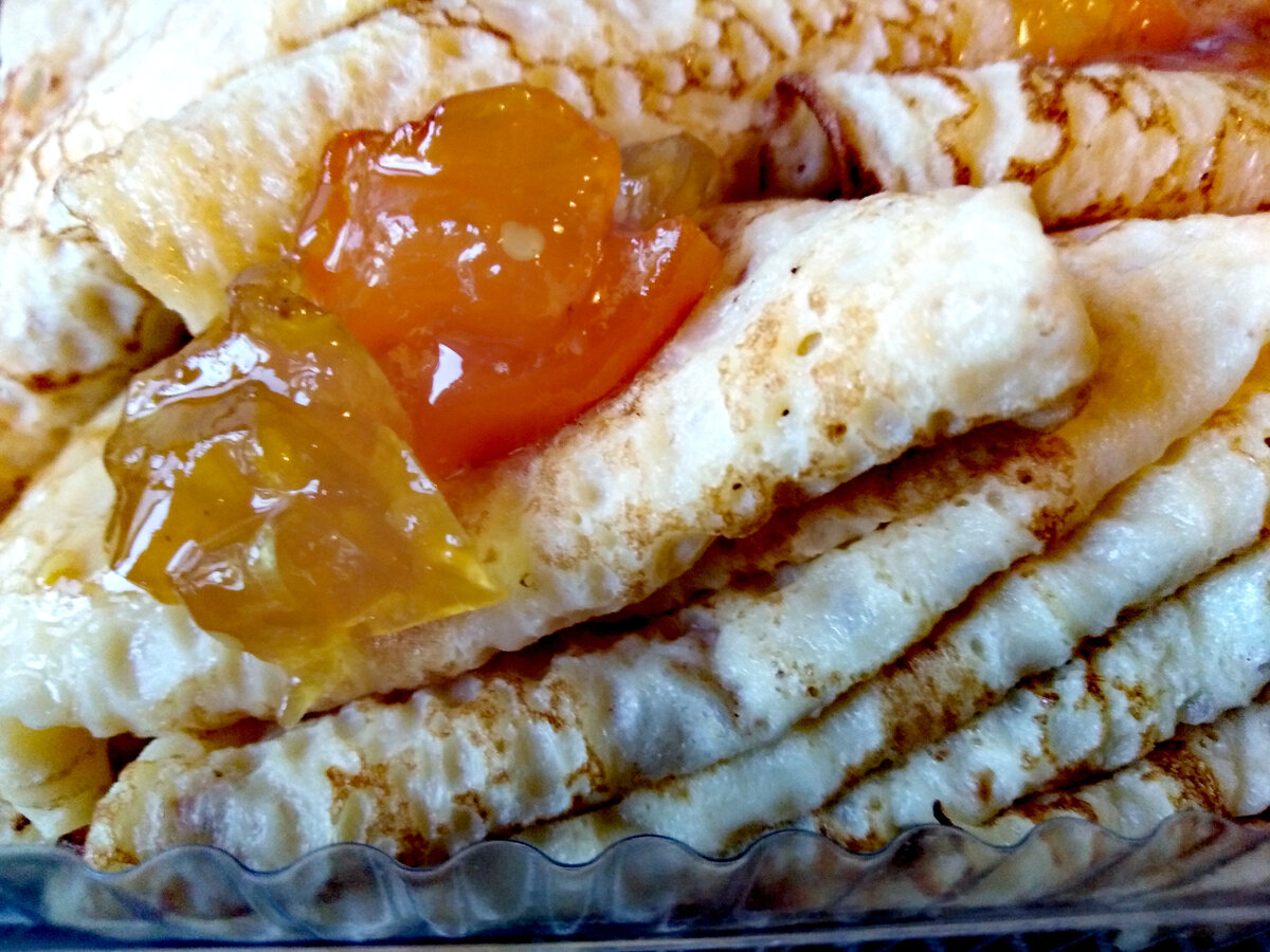 Блины кружевные.