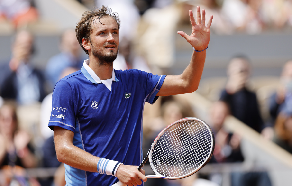    Даниил Медведев  AP Photo/Jean-Francois Badias