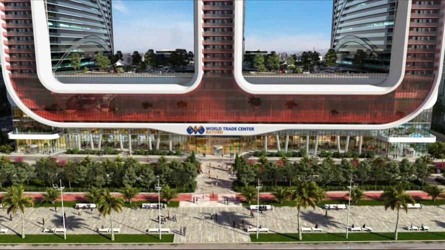 Рендер проекта. Всемирный Торговый Центр (WTC)