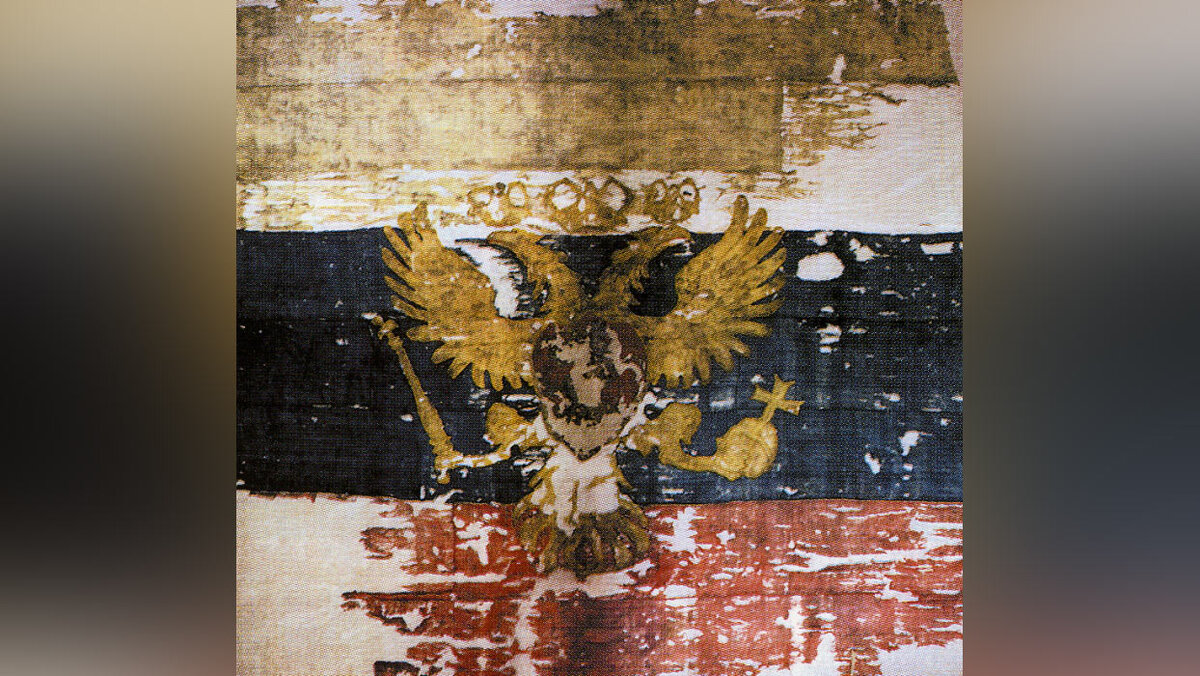 Флаг царя Московского. 1693 год