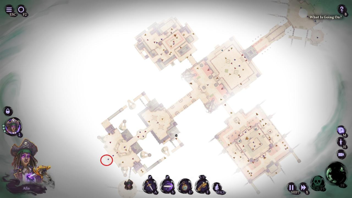 ✅Этот гайд по игре Shadow Gambit: The Cursed Crew поможет вам найти всех разработчиков на разных картах. При игре вам следует нажать «h», чтобы выделить врагов и видеть их имена.-83