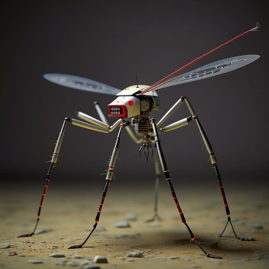 Железные крошки: 6 необычных роботов-насекомых