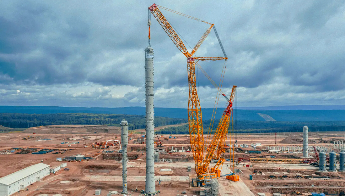 Стройка невиданных масштабов развернулась на целинных северных землях. Даже сама по себе она является мегапроектом, которых в мире единицы.-8