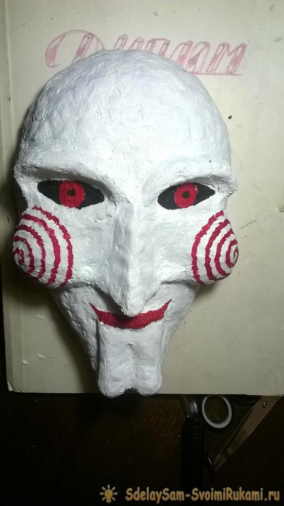 Как сделать карнавальную маску из папье-маше