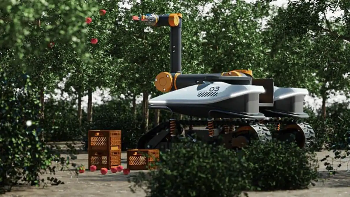 Фото: futurefarming.com (авторские права: Алессандро Пеннезе)Vktor оснащен аккумуляторным блоком мощностью 12 кВт ч