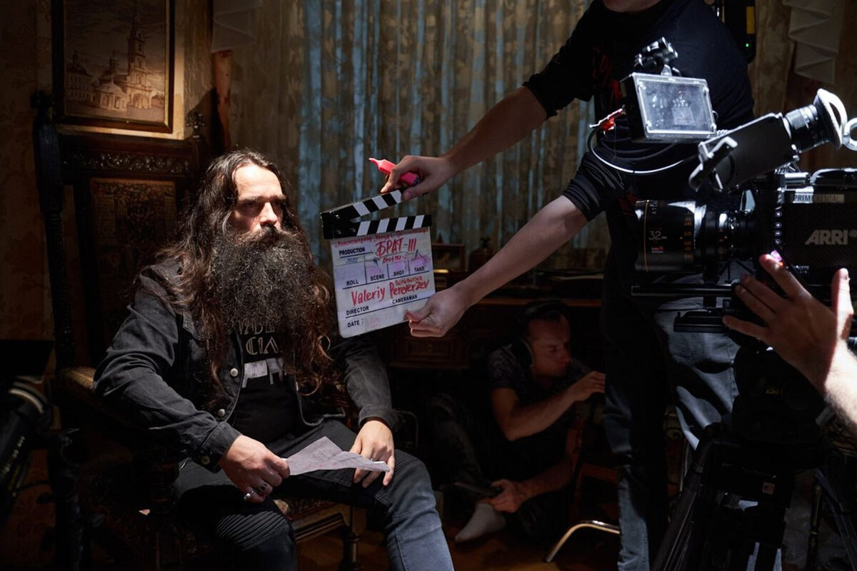       На съемках фильма «Брат 3» Фото: кинокомпания «улица Сергея Эйзенштейна»