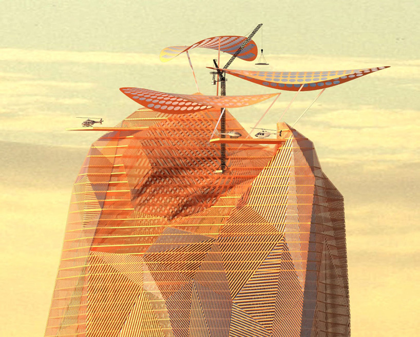 Энергию здание будет брать от солнечных батарей и вентиляционной системы.