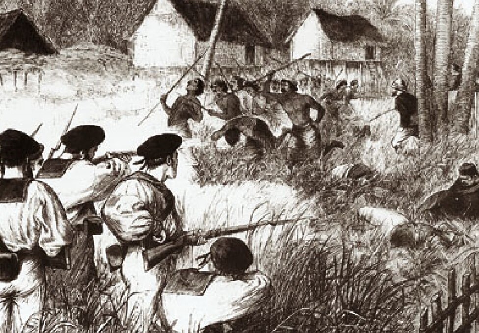 Бой с голландскими войсками