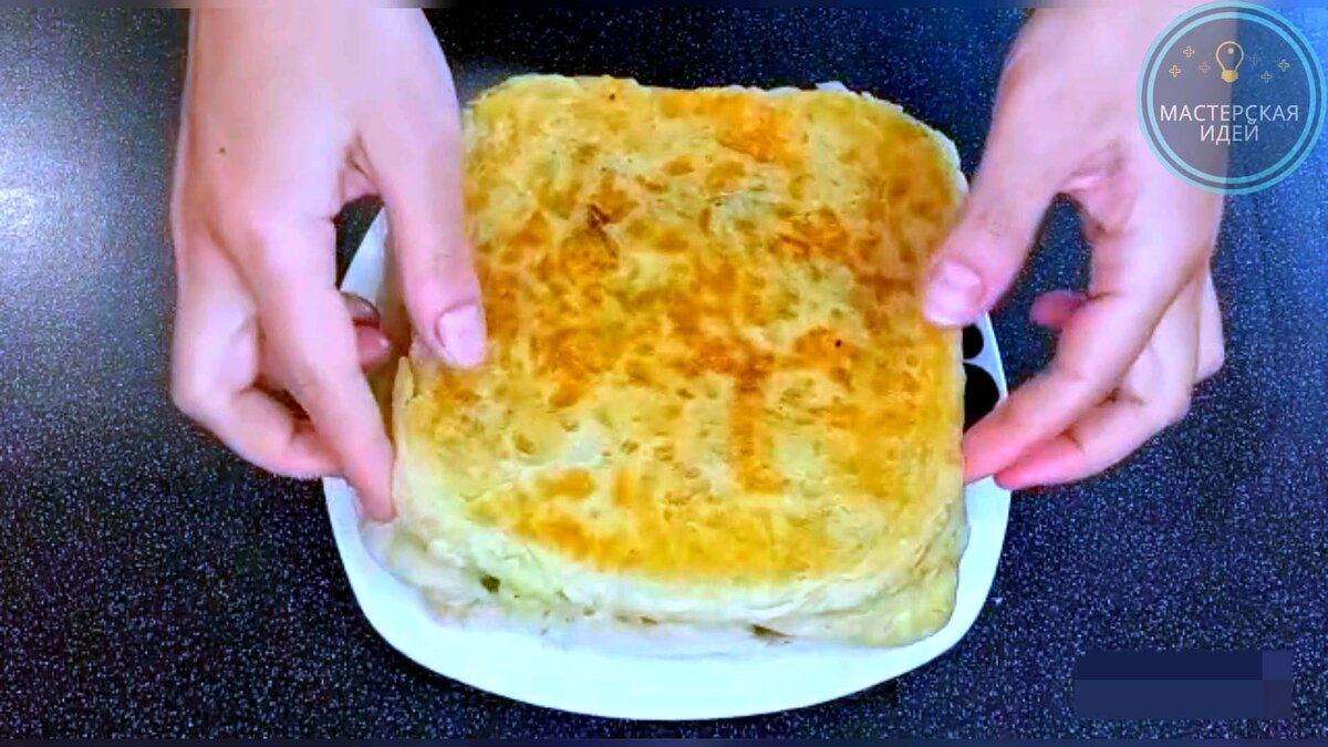 Плацинды с картошкой