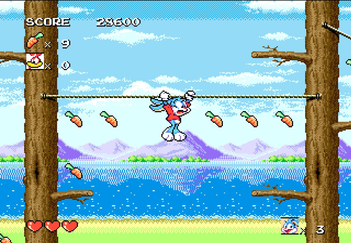 Тини тун Sega. Игра на сегу tiny toon. Sega Mega Drive кролик игра. Looney Tunes игра сега. Игра кролик на денди