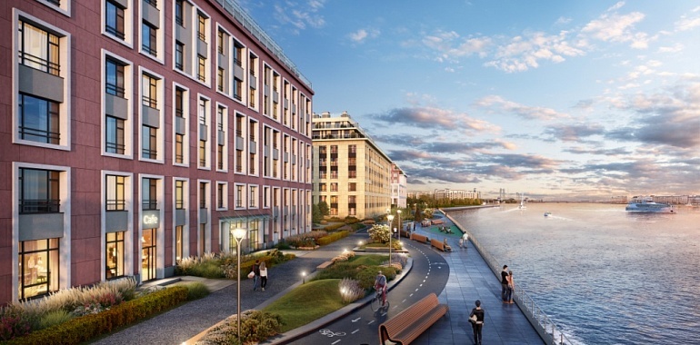 фото с сайта spb.domex.ru - Жилой комплекс «NEVA RESIDENCE»