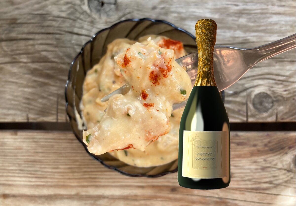 Курица в "шампанском"