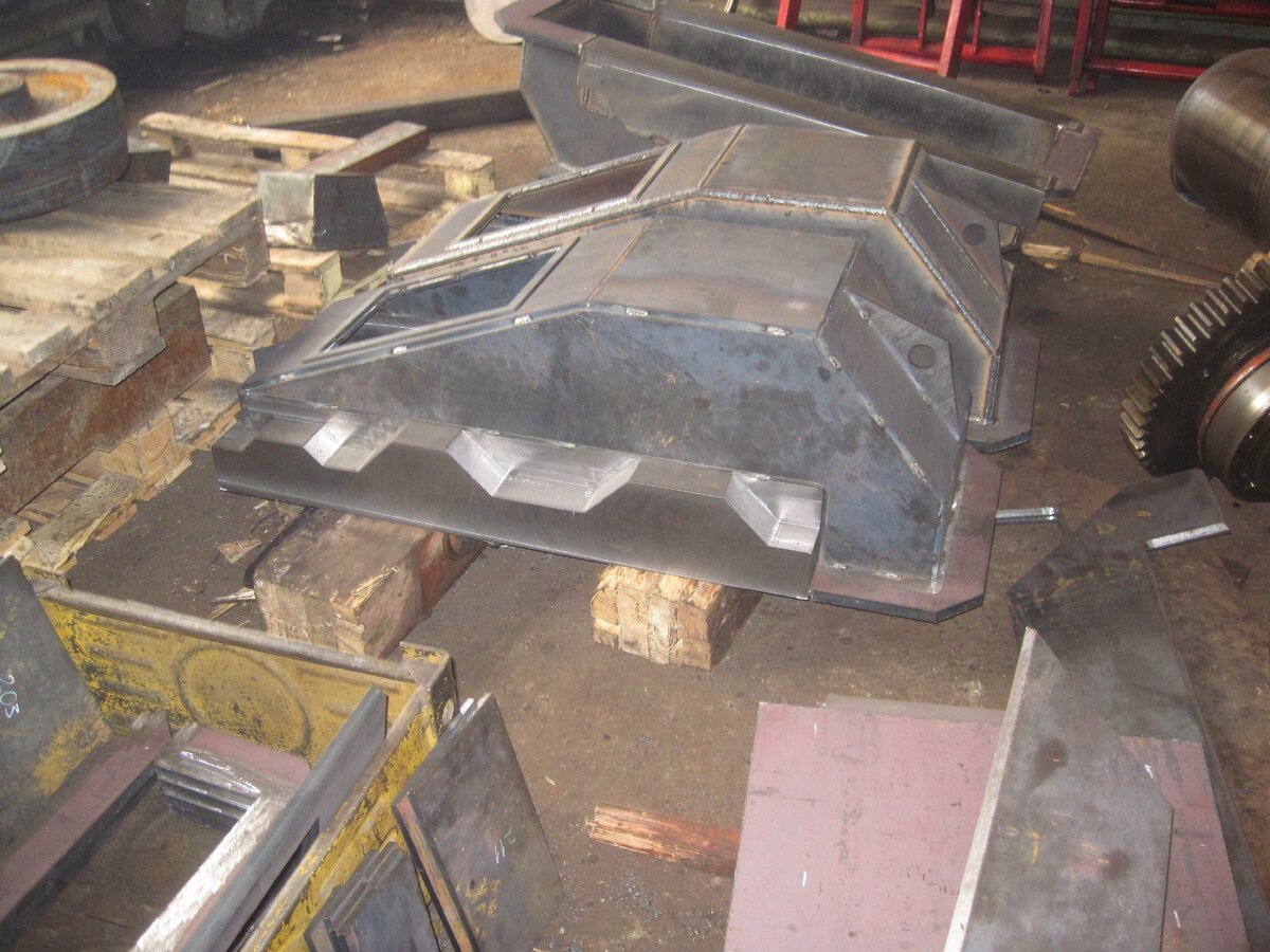 сварные корпуса редуктора