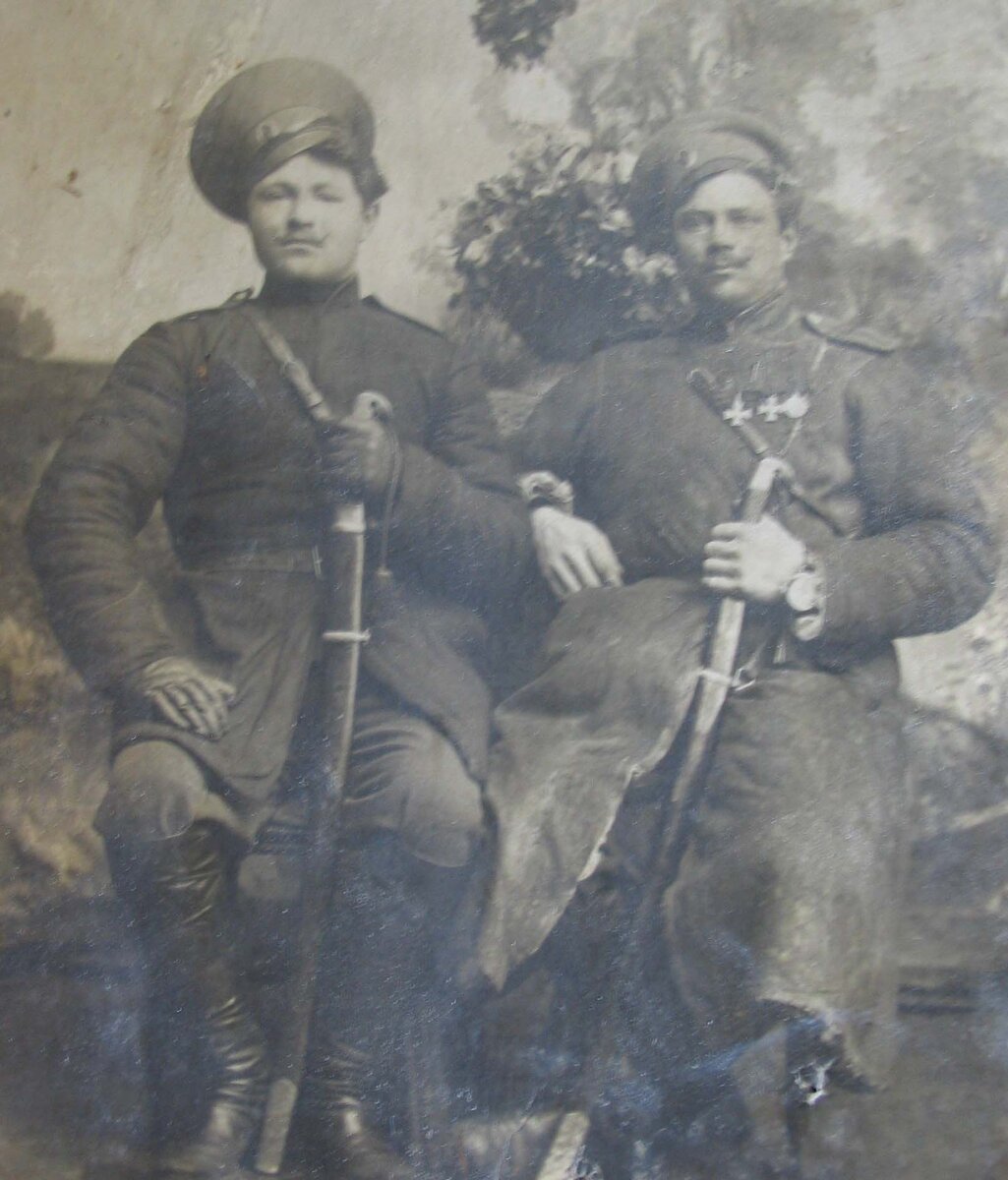 Казаки хутора Сорокин, Гундоровской станицы.