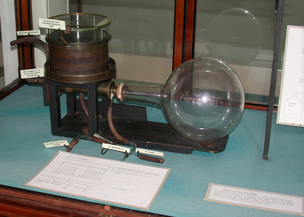 Камера вильсона кто изобрел. Камера Вильсона 1912 г. Вильсон физик камера. Конденсационная камера Вильсона.
