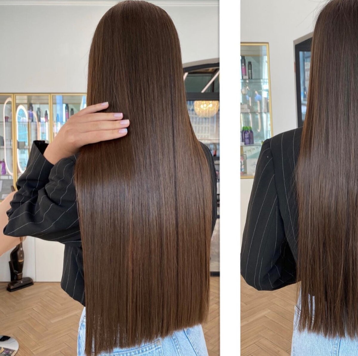 волосы после стрижки