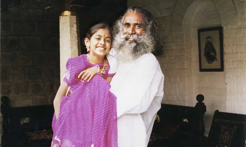 Садхгуру с дочерью Радэ