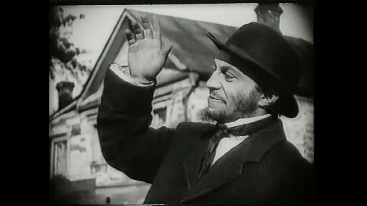 Соломон Михоэлс в фильме "Еврейское счастье"