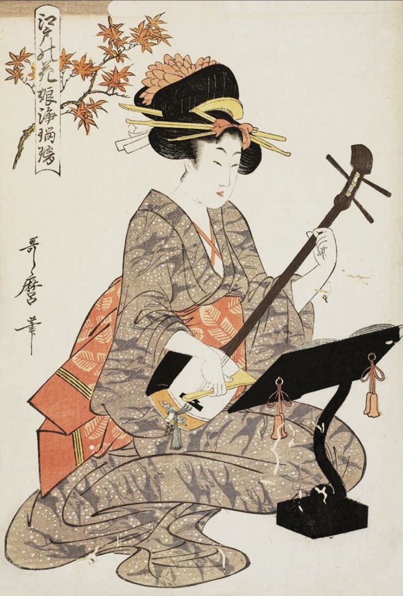 Японский художник Китагава Утамаро