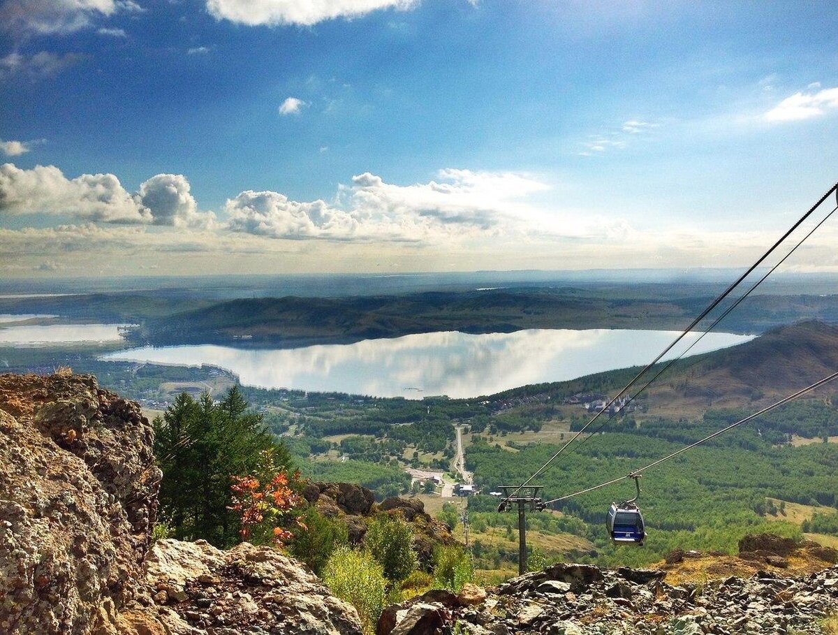 Вид с ГЛЦ летом