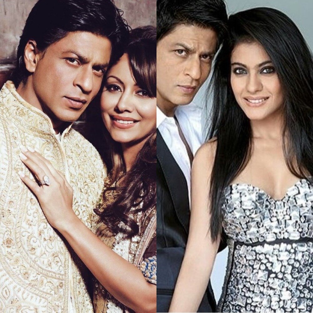 Источник: Источник: Pinterest Шах Рукх Кхан с супругой и партнёршей Каджол